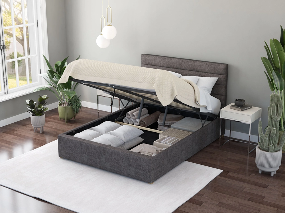 Kelly Upholstered Ottoman Bed